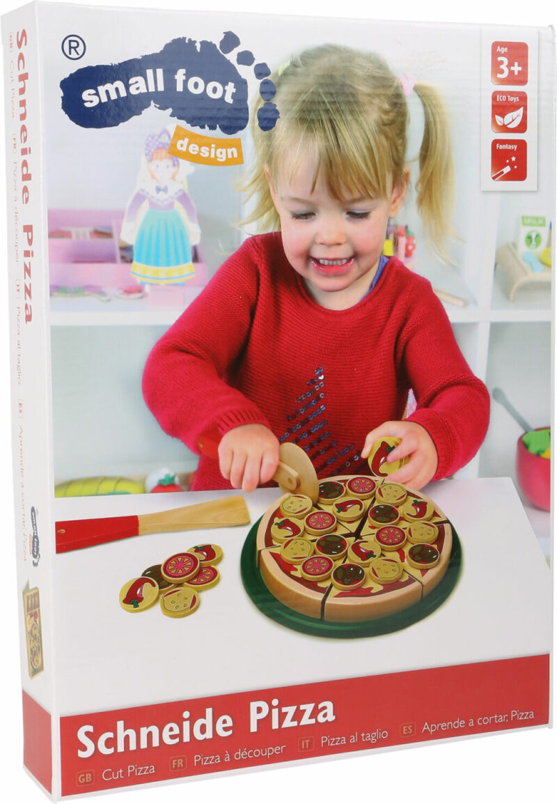Drevená sada pizza - Image 2