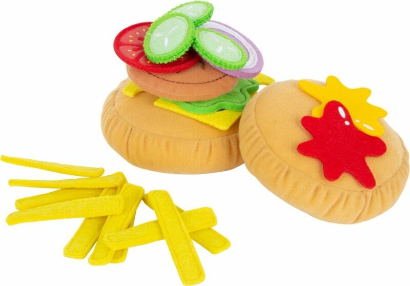 Látkový hamburger a hranolky - Image 2