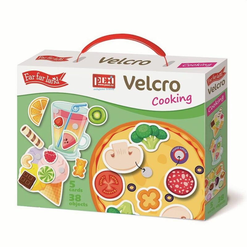Velcro skladačky - Varenie