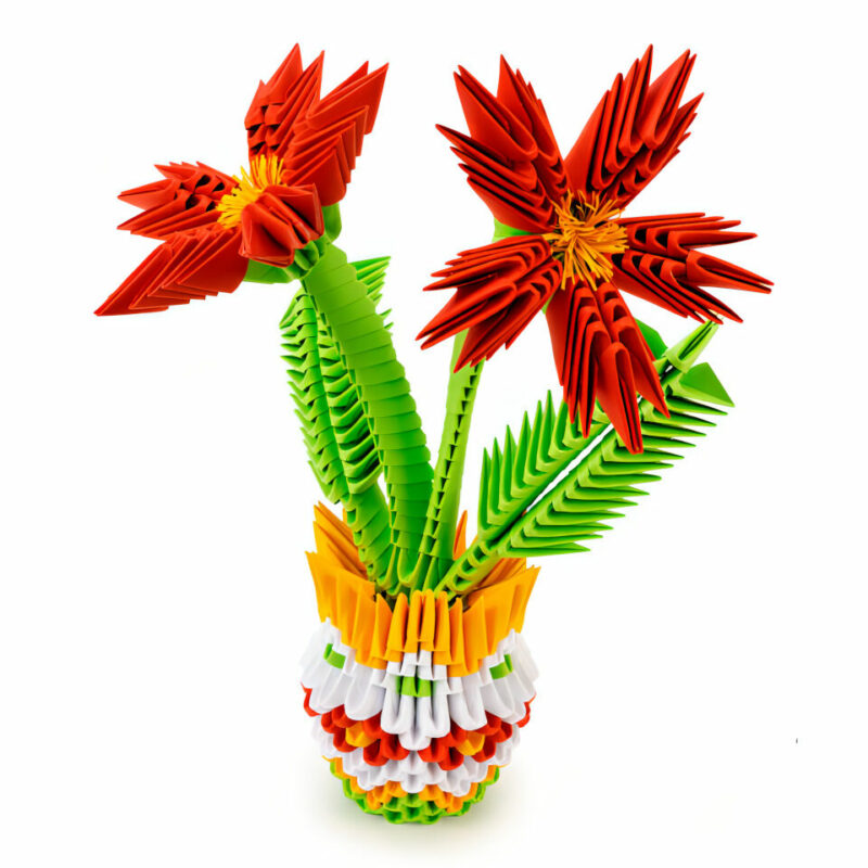 Origami 3D - Kvetiny