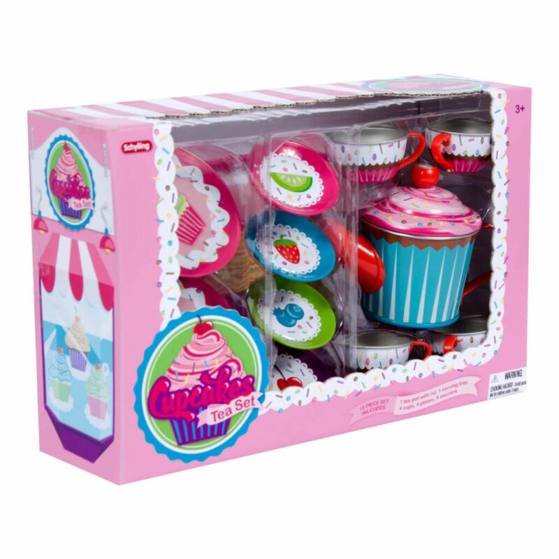 Čajová súprava zdobené muffinmi - Image 2