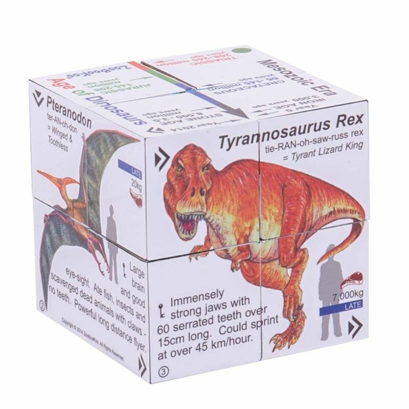 Kniha v kocke Dinosaury