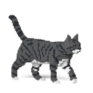 sivá mačka