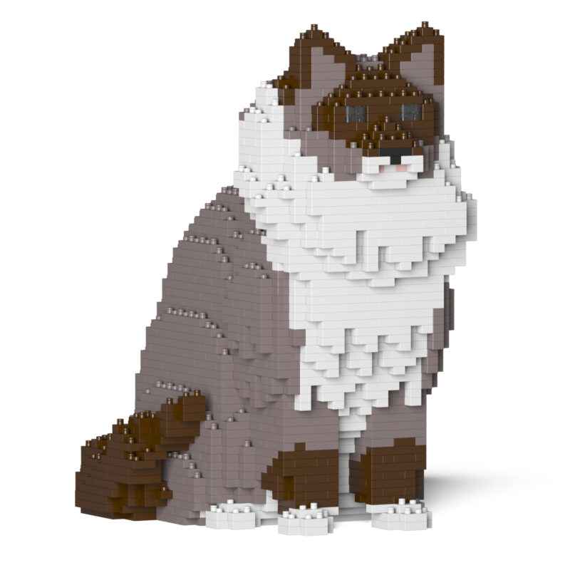 Mačka Ragdoll (sediaca-tmavá) - Image 3