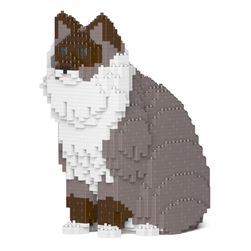 Mačka Ragdoll (sediaca-tmavá) - Image 4