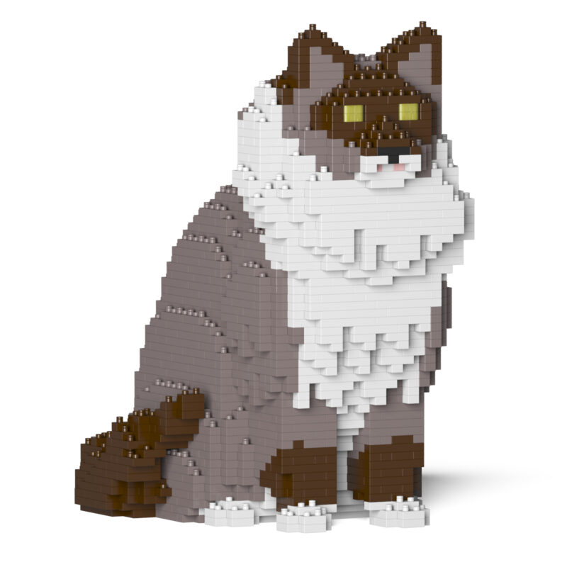 Mačka Ragdoll (sediaca-tmavá) - Image 9